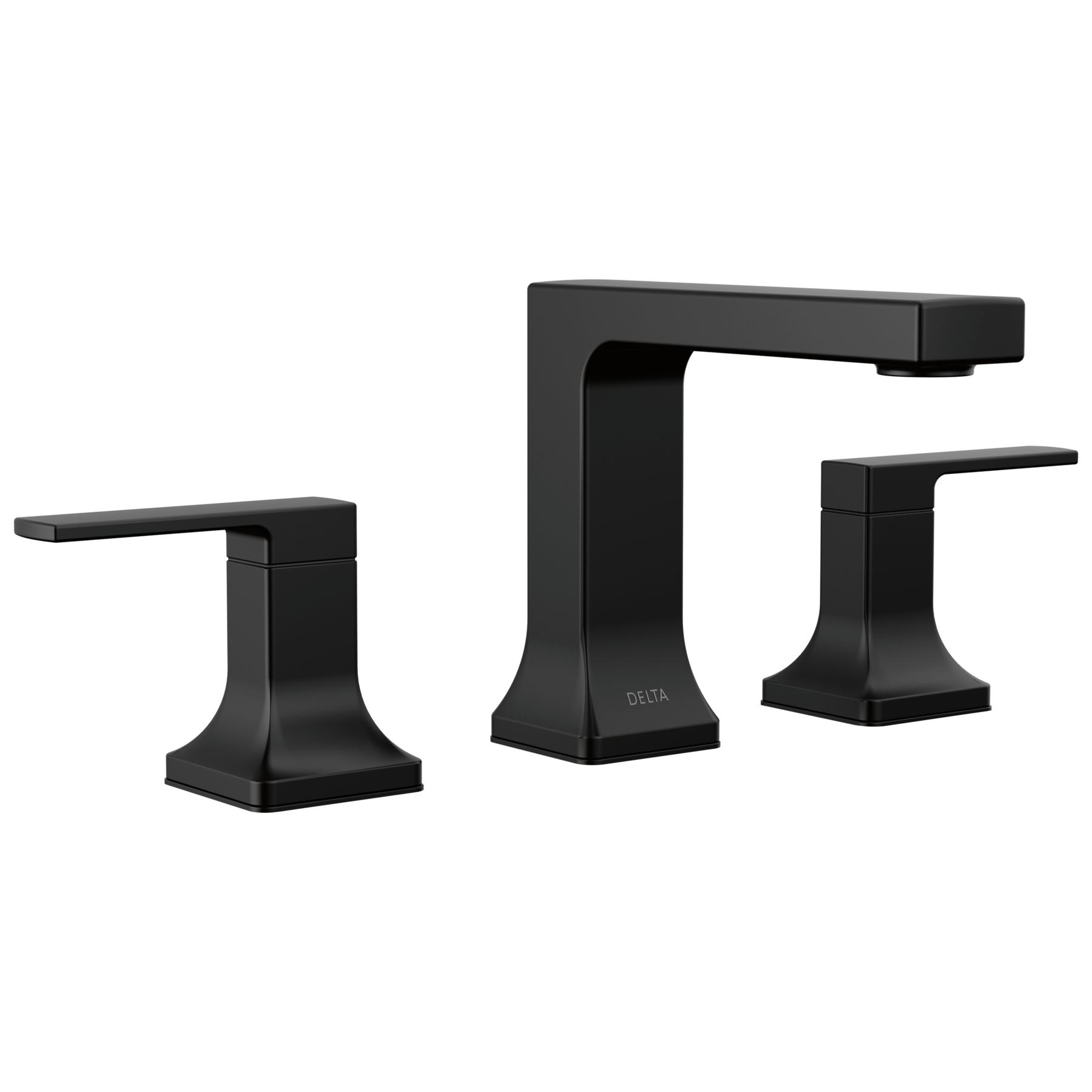 Two Handle Widespread Bathroom Faucet in Matte Black 3537LF-BLMPU