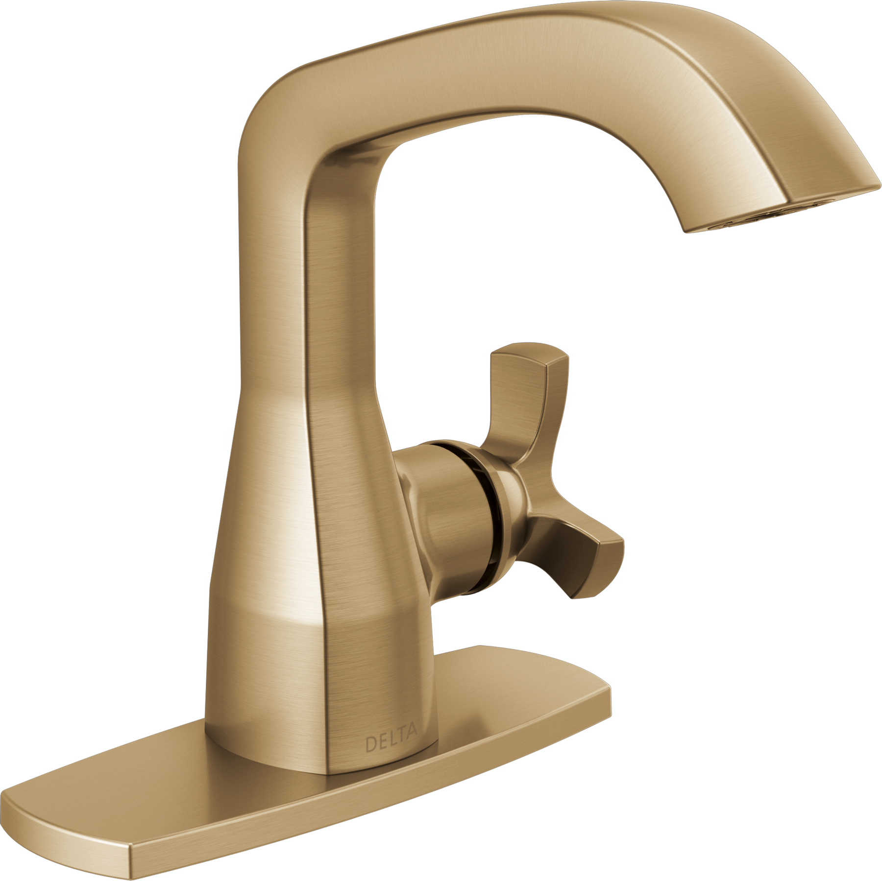 Single Handle Bathroom Faucet in Lumicoat® Champagne Bronze 5766