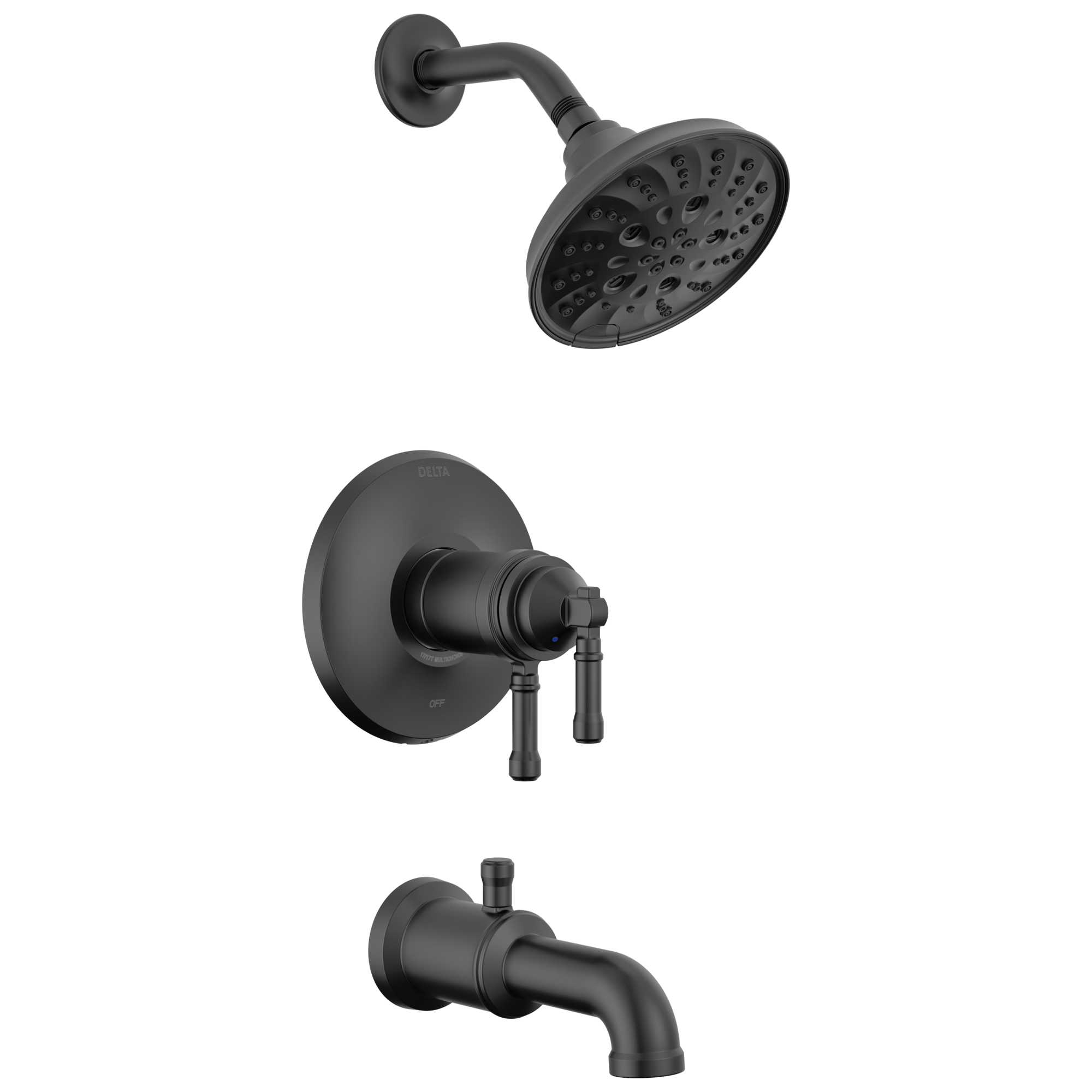 BroderickE 17T Series Tub Shower Trim - Matte Black