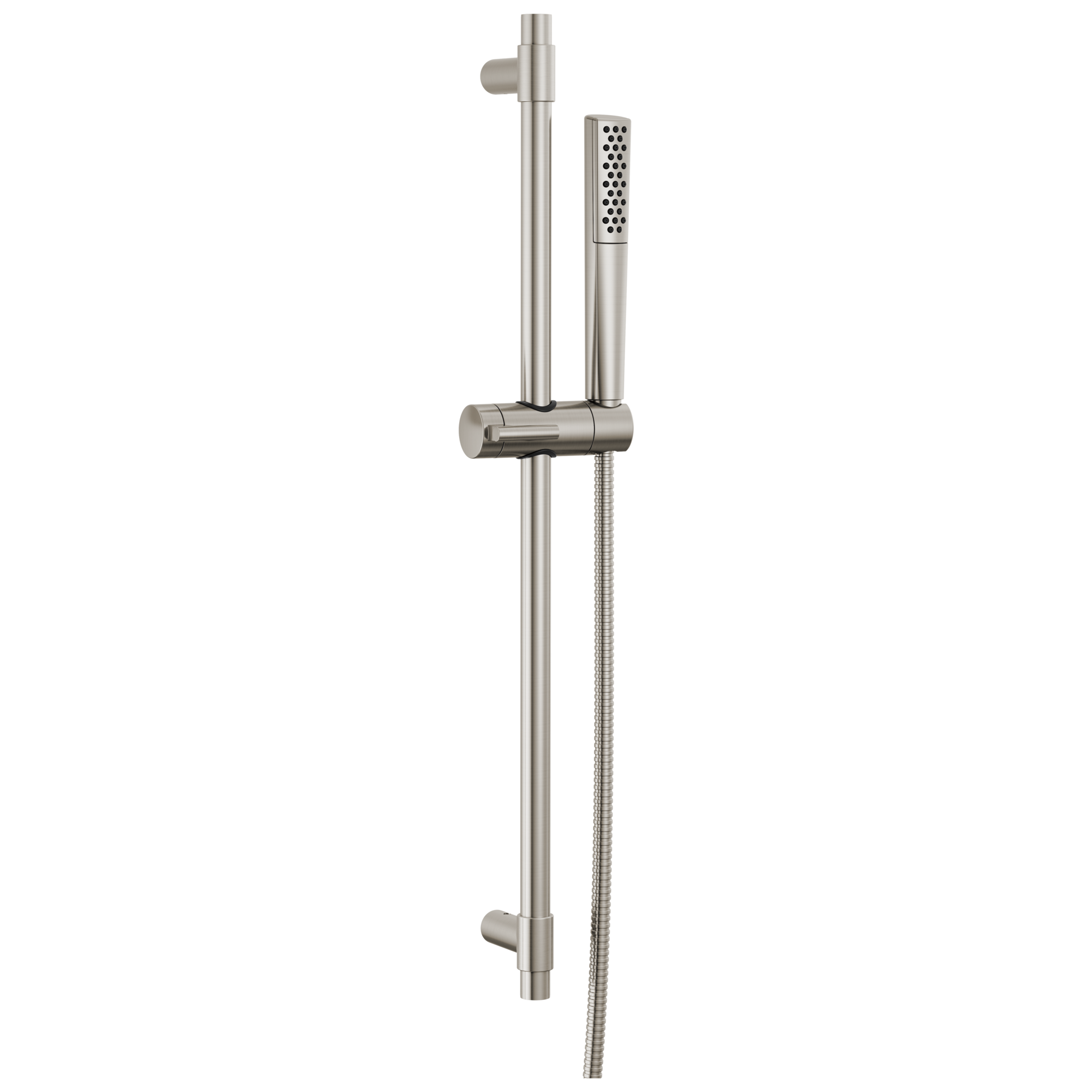 Delta Faucet Universal Showering Components Premium Single-Setting Slide Bar Hand Shower - Lumicoat Stainless