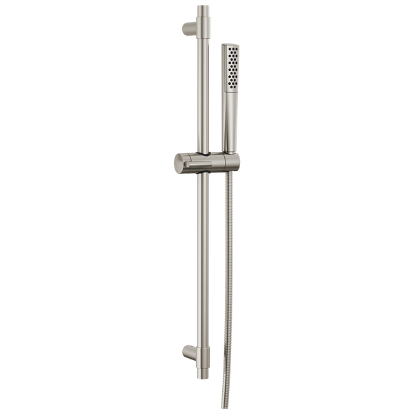 Premium SingleSetting Slide Bar Hand Shower in Lumicoat® Stainless