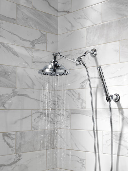 Premium Single-Setting Adjustable Wall Mount Hand Shower