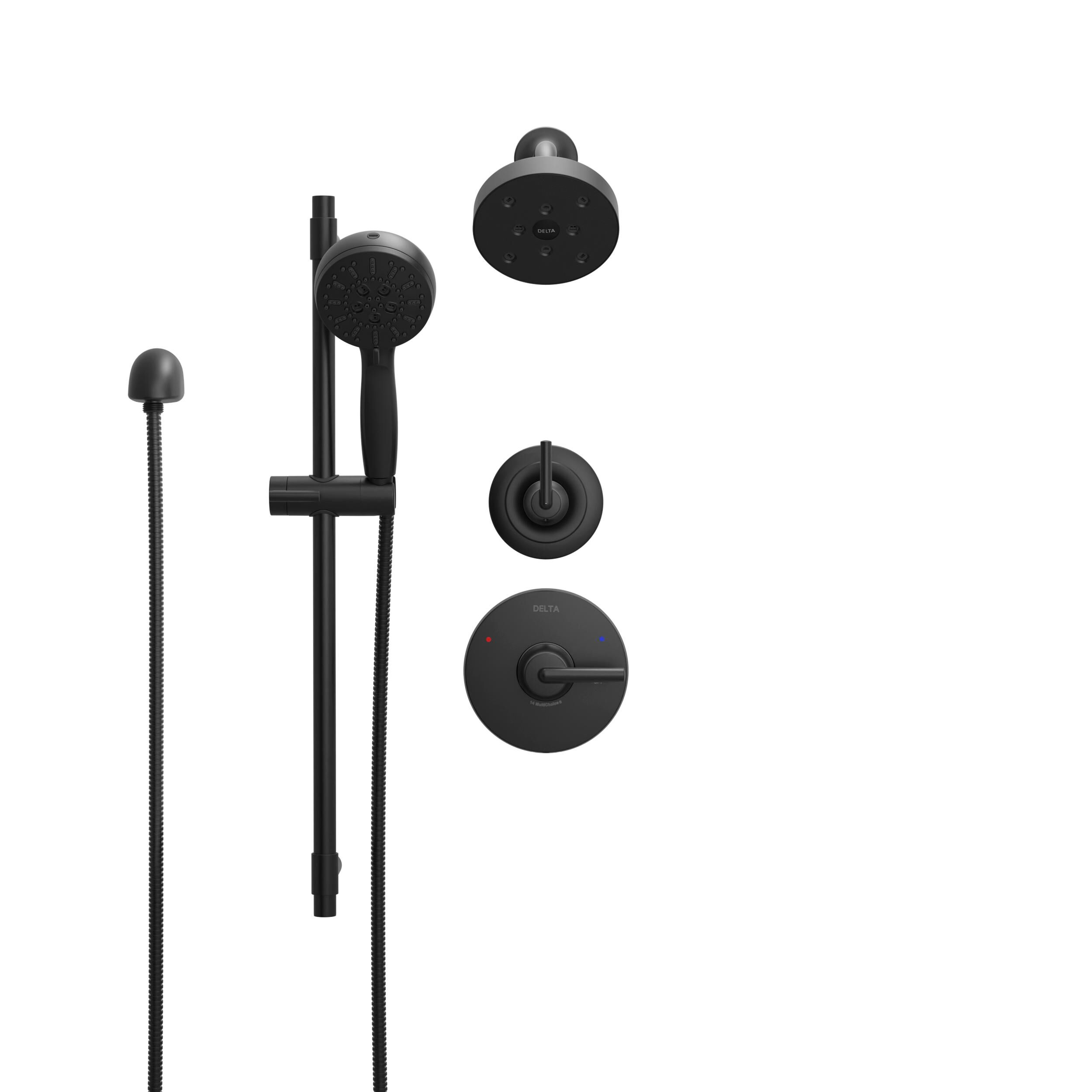 3-Function Custom Shower Bundle with ProClean Hand Shower in Matte