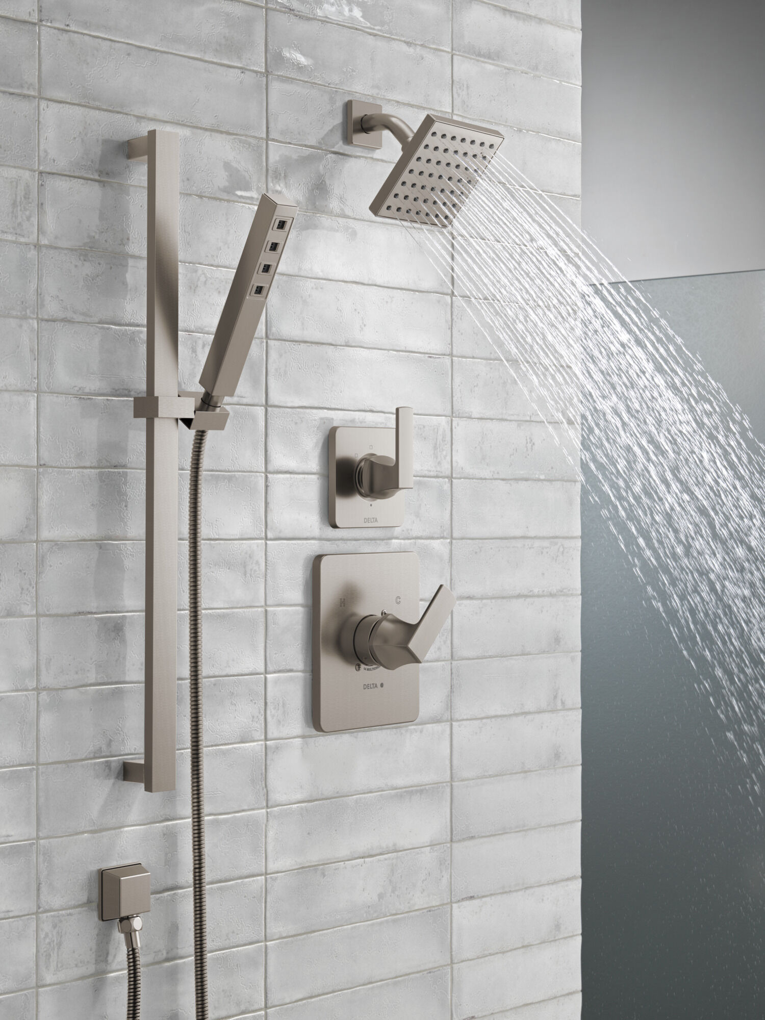 Delta Wand-Winkelarm 50570-ss, Edelstahl – Stabiler Eckanschluss Für Dusche Oder Badewanne