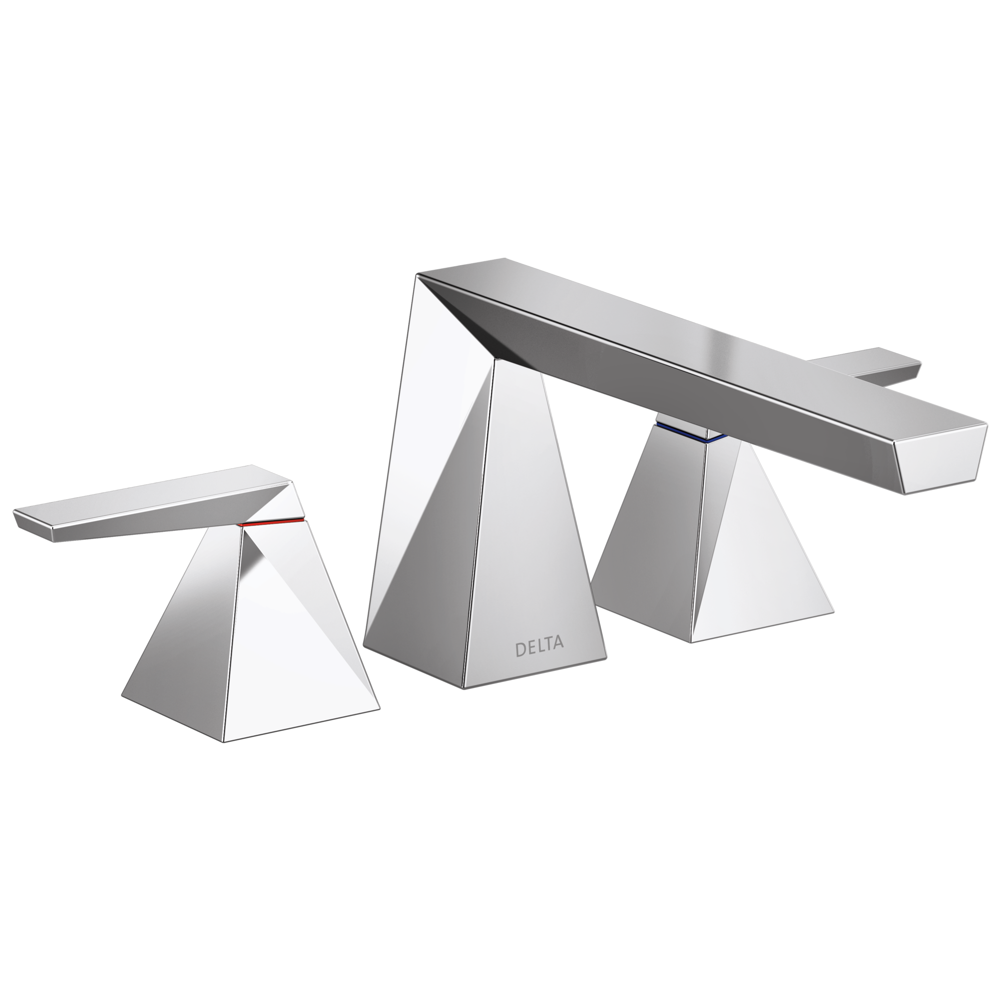 Delta Faucet TrillianE Two-Handle Roman Tub Trim - Lumicoat Chrome