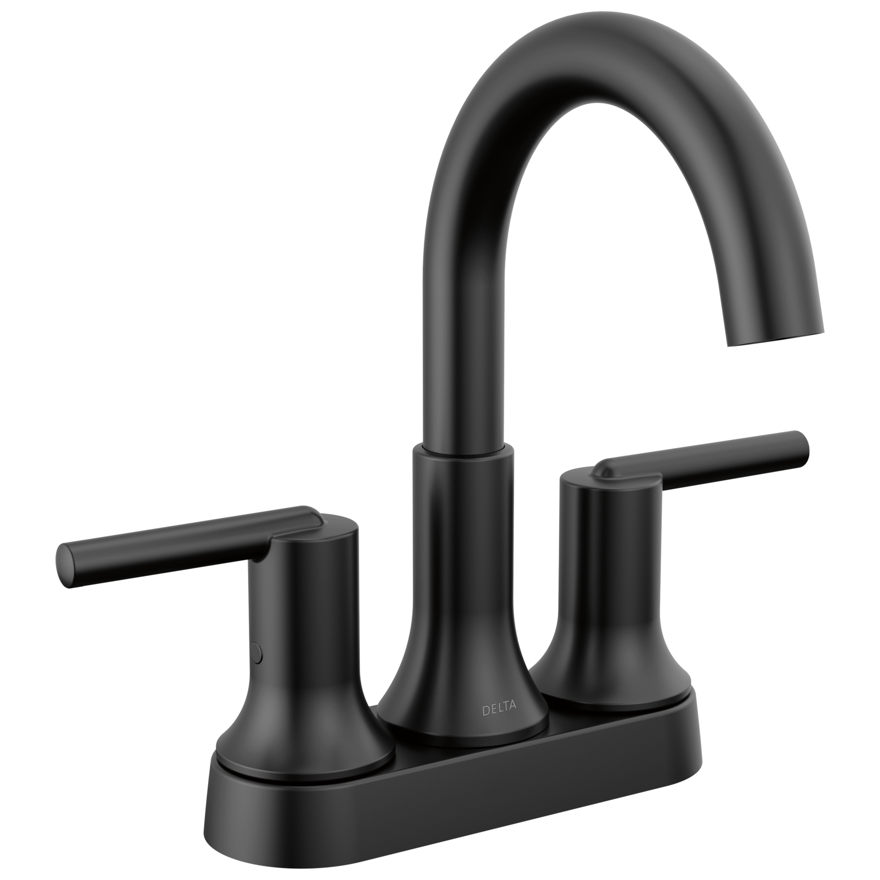 Two Handle Centerset Bathroom Faucet in Matte Black 2559-BLMPU-DST