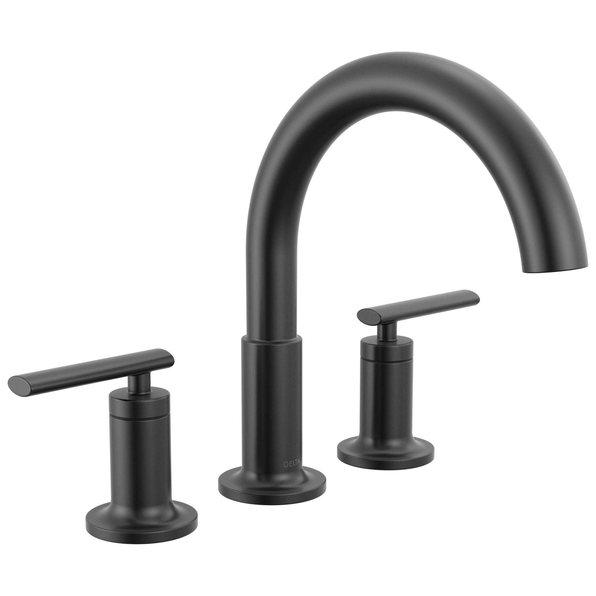 Delta Faucet Altado Roman Tub Trim Matte Black