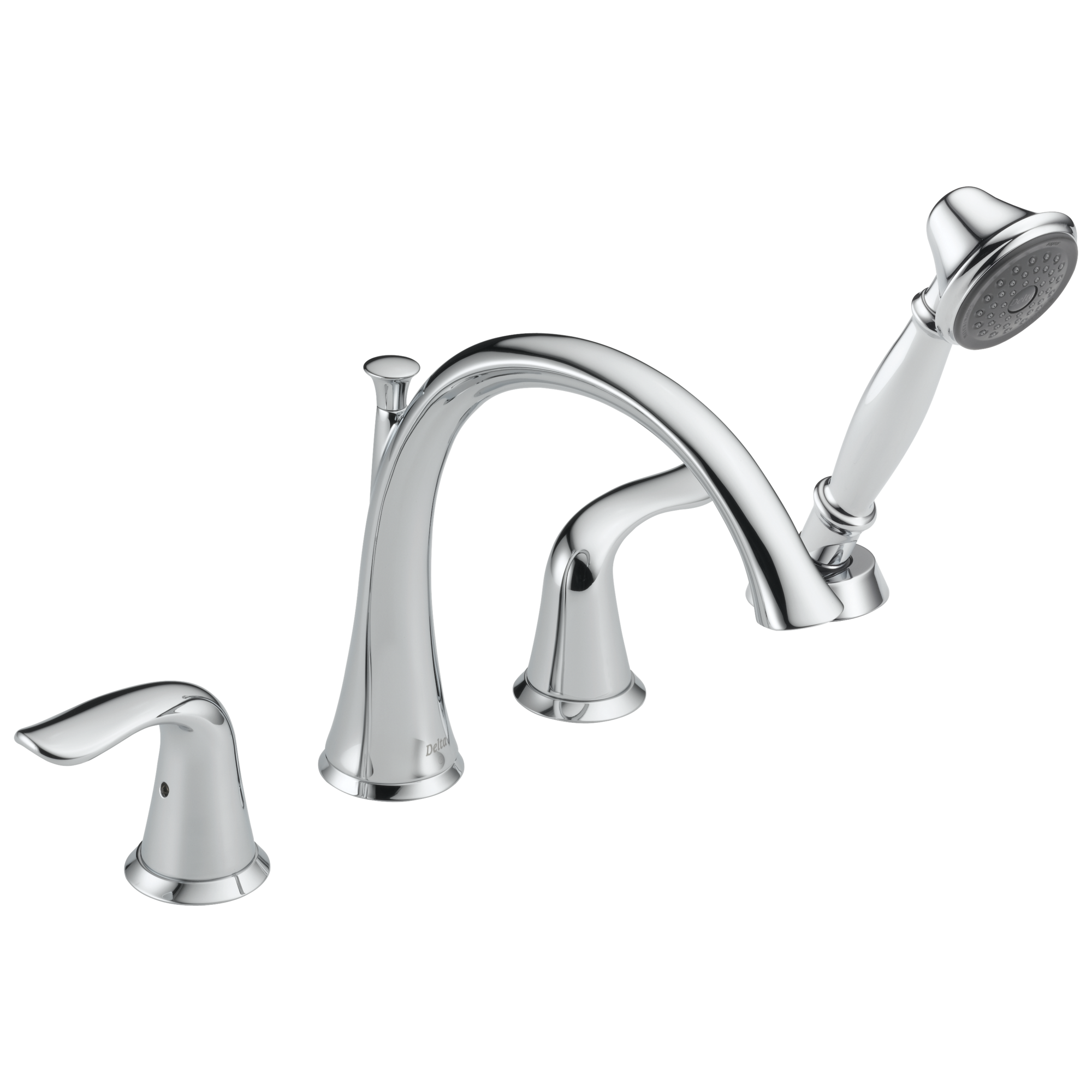 Delta Faucet Lahara Roman Tub with Handshower Trim - Chrome