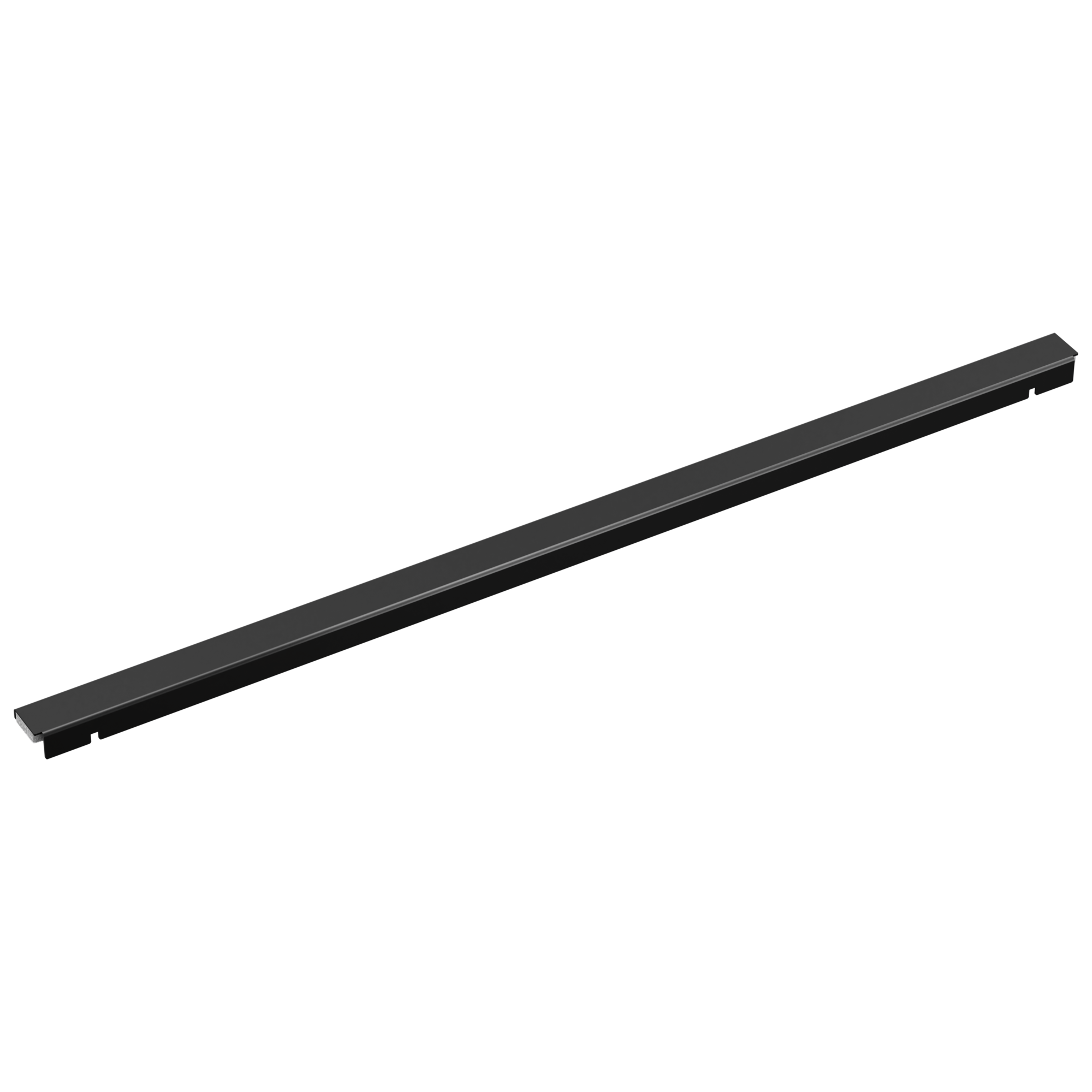Delta Faucet Linear Shower Drain Wall Edge - 24" in Matte Black