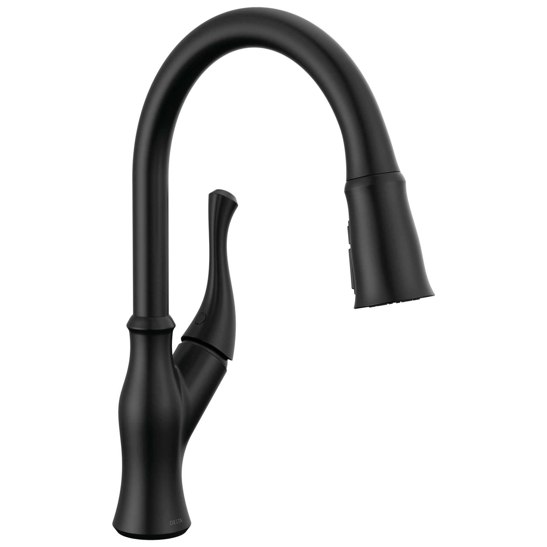BL Single-Handle Pull-Down Kitchen Faucet in Matte Black 19888Z-BL