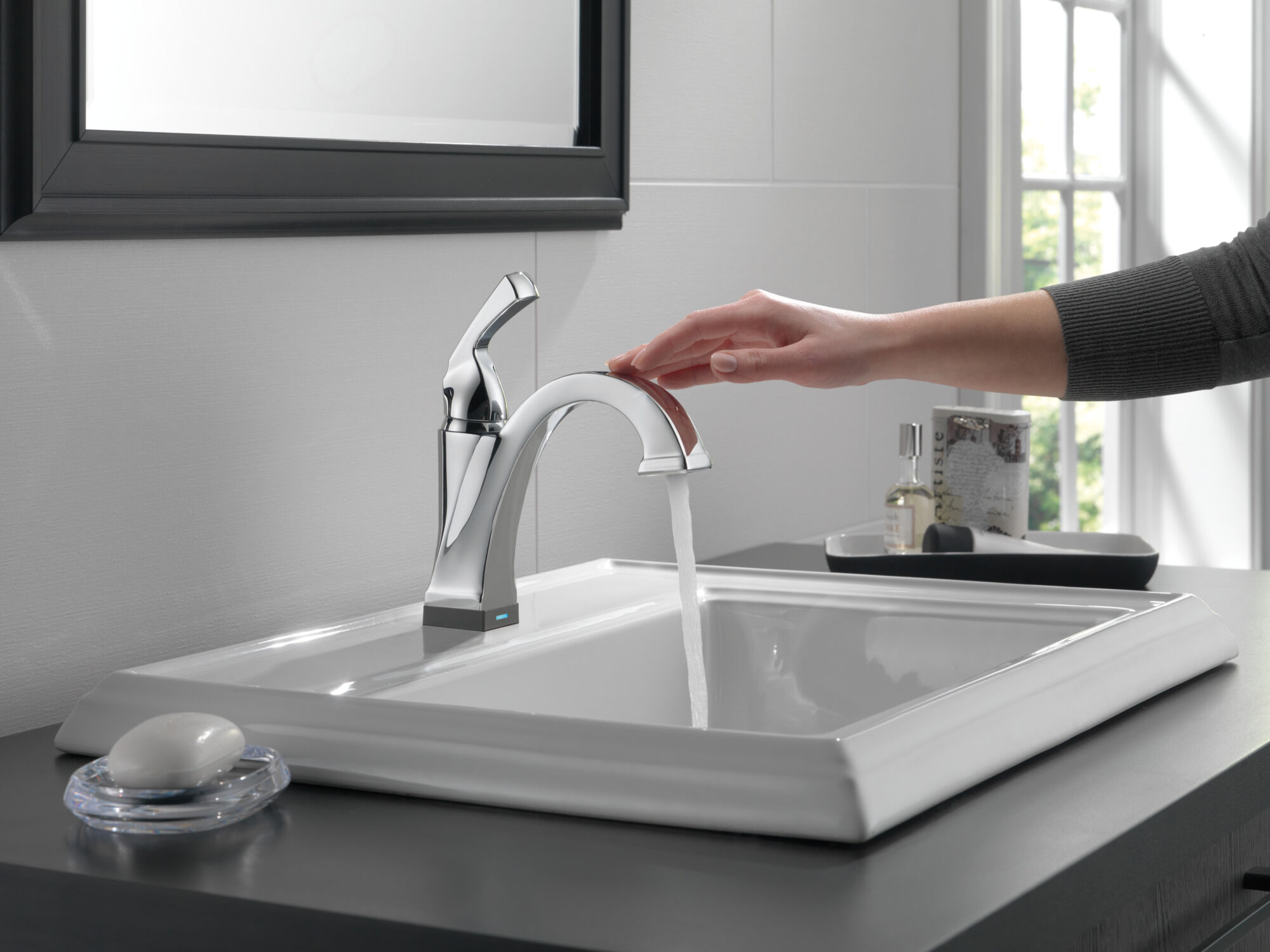 Touch2O® Bathroom Faucet with Touchless Technology in Chrome 551T