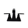 Two Handle Centerset Lavatory Faucet - Metal Pop-Up