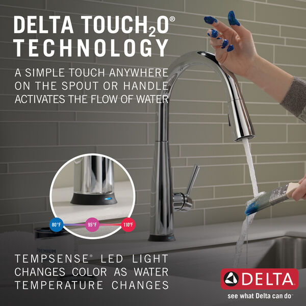 delta touch faucet not working manually