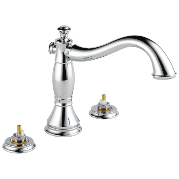 Roman Tub Trim - Less Handles in Chrome T2797-LHP | Delta Faucet