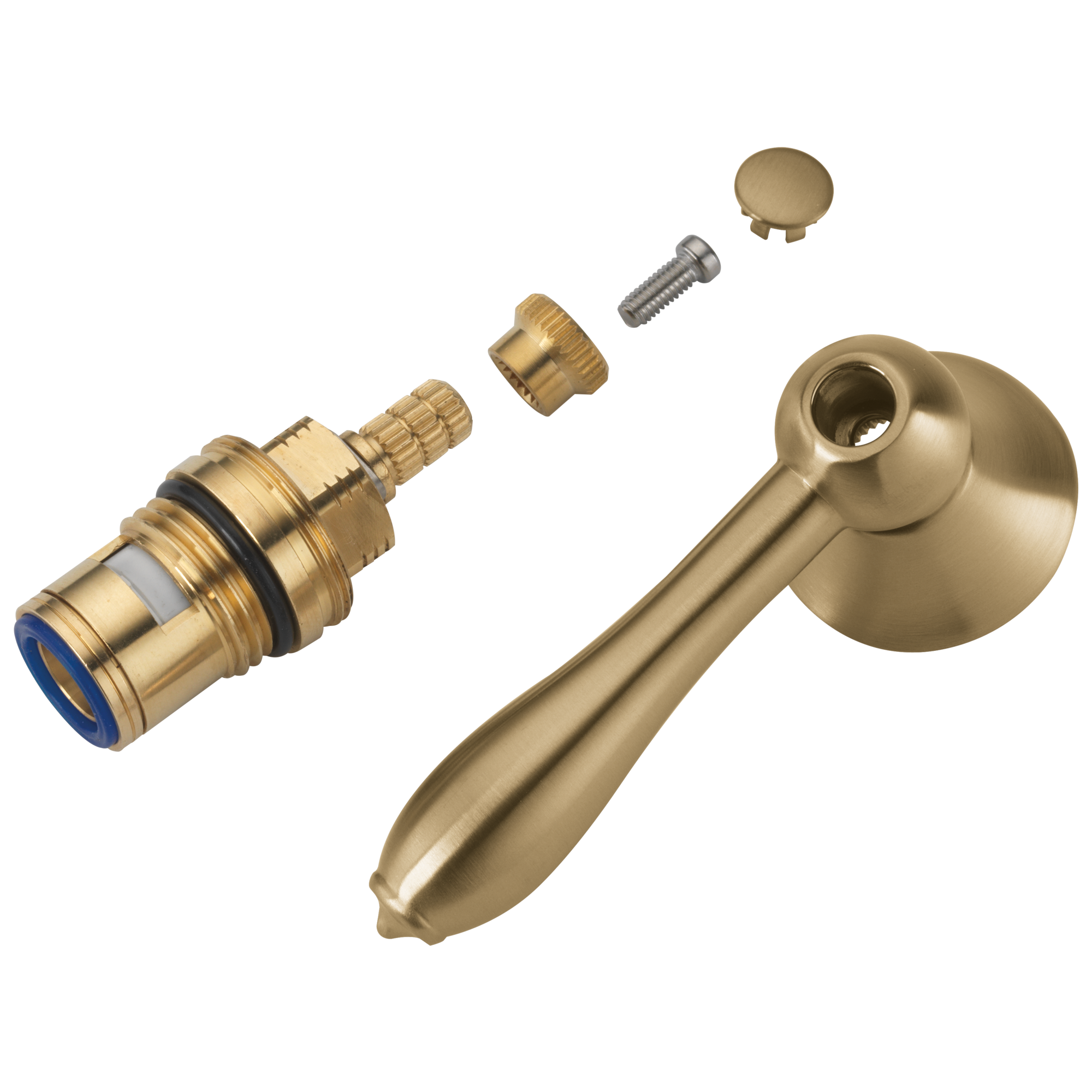 Delta Faucet Other Metal Lever Handle w/ Cartridge - Pot Filler in Champagne Bronze