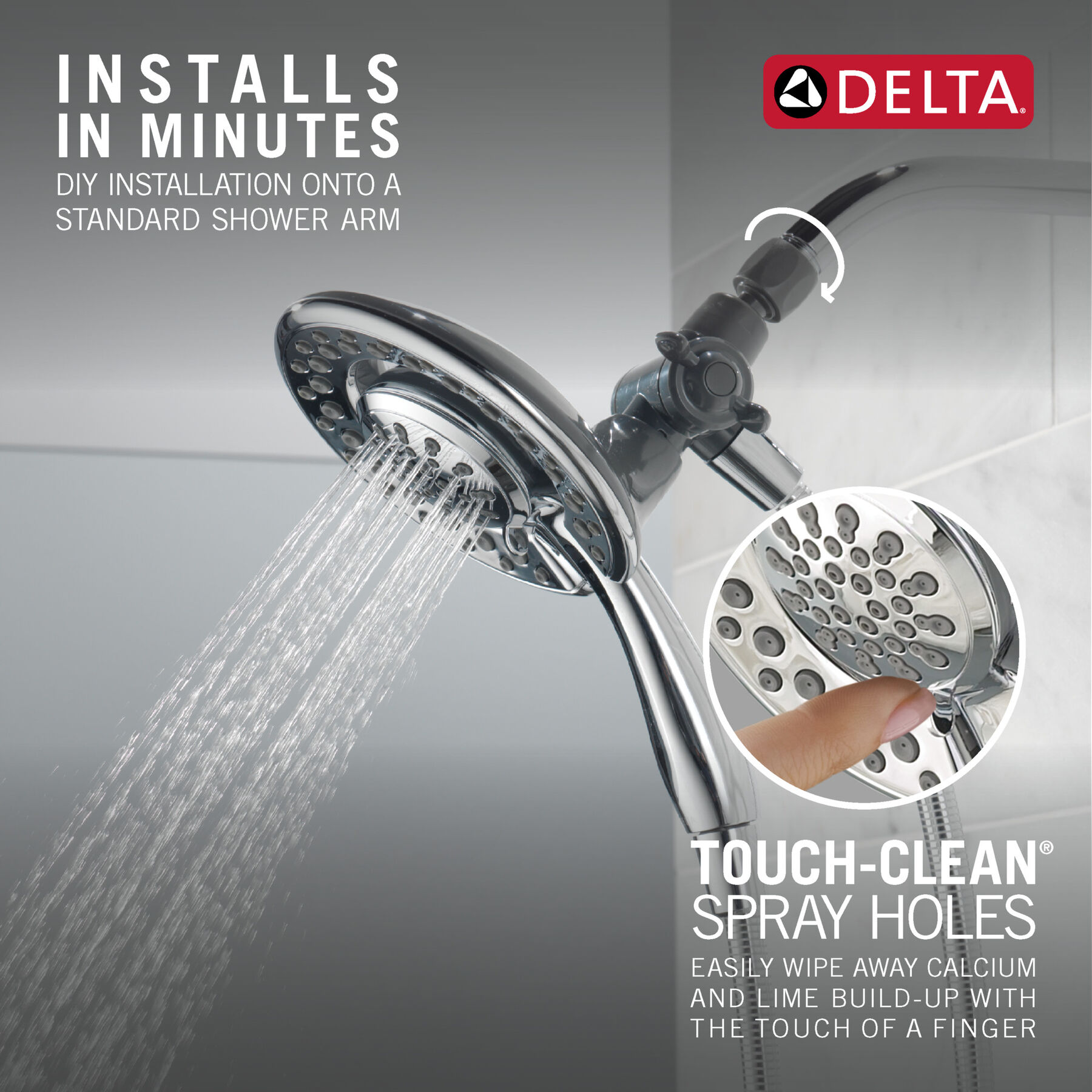 4-Setting In2ition in Chrome 75486C | Delta Faucet 