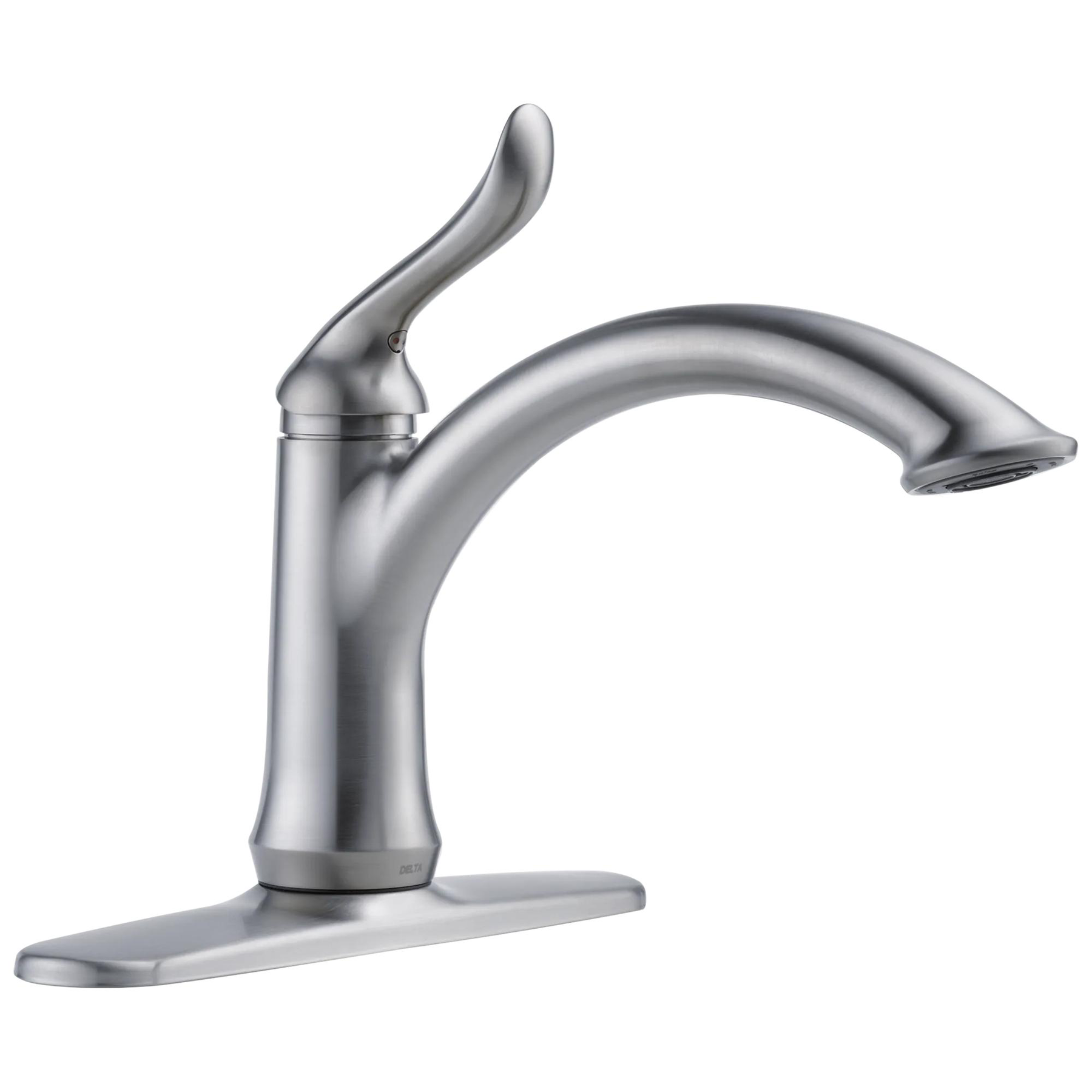 Single Handle Kitchen Faucet in Arctic Stainless 1353-AR-DST