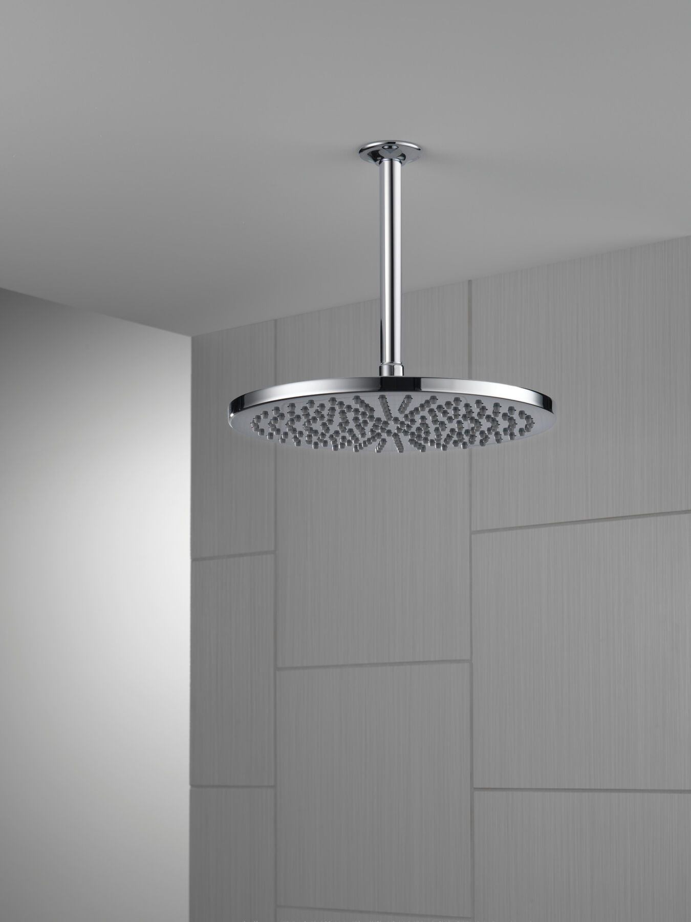 Single-Setting Metal Raincan Shower Head in Lumicoat® Chrome 52158-PR25 ...