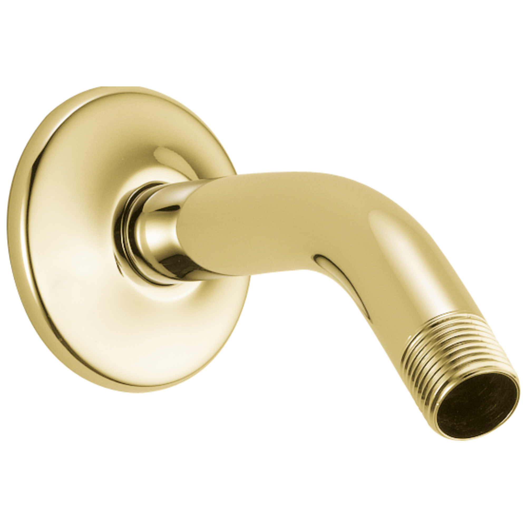Delta Faucet Universal Showering Components Shower Arm & Flange - Polished Brass