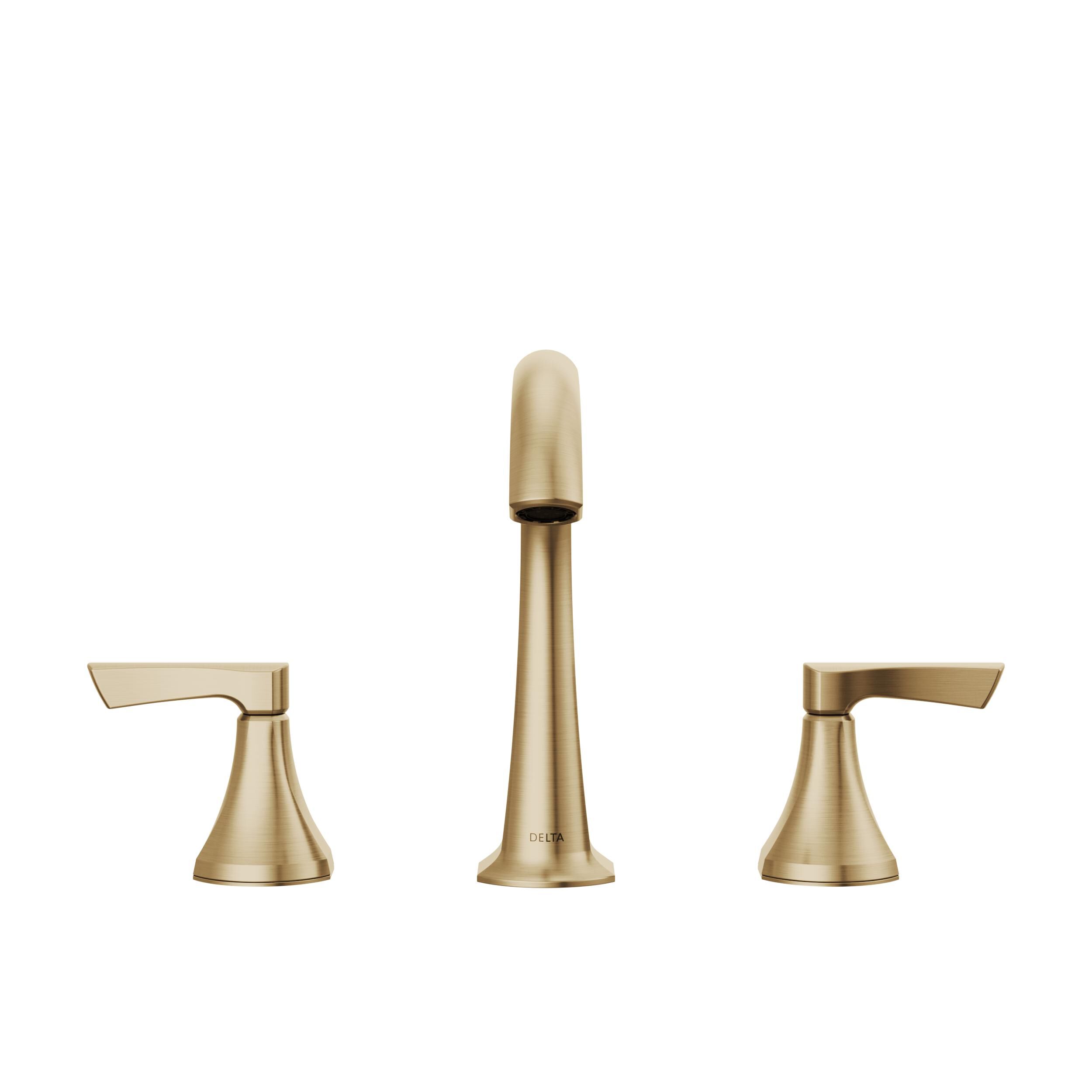 Two Handle Widespread Bathroom Faucet in Champagne Bronze 35892LF