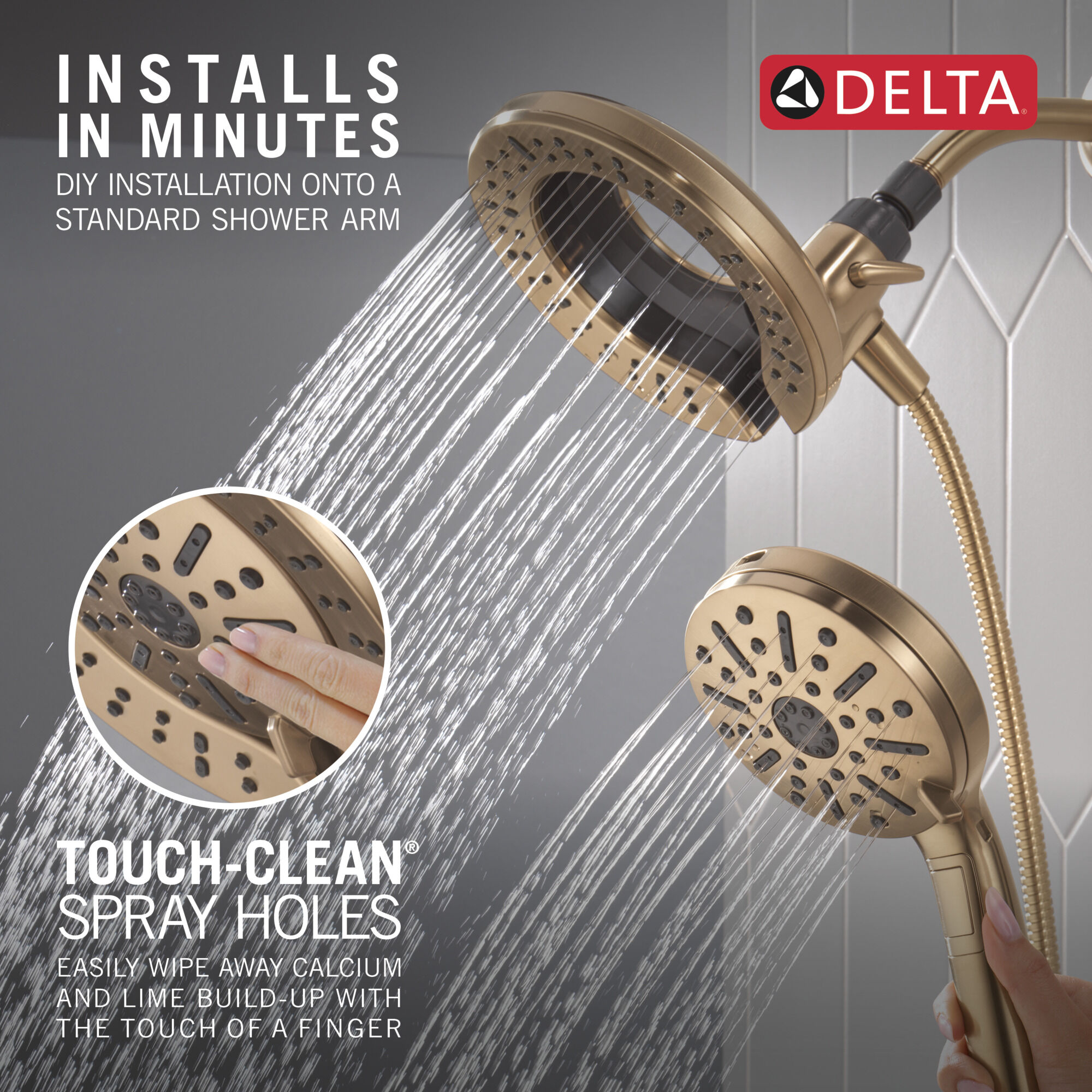 6-Setting In2ition® with ProClean® in Champagne Bronze 75655CZ