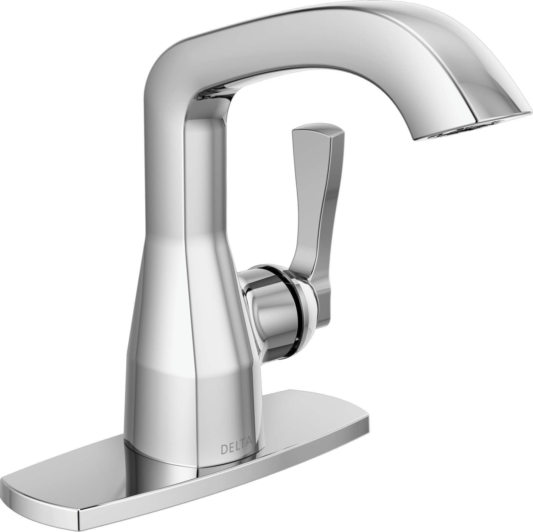 Single Handle Bathroom Faucet in Lumicoat® Chrome — thumbnail 2
