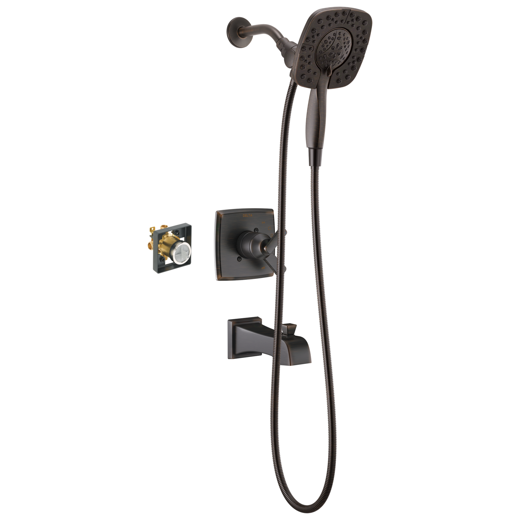 Shower Trim with Rough Bundle in Oil Rubbed Bronze FVS17464RBI