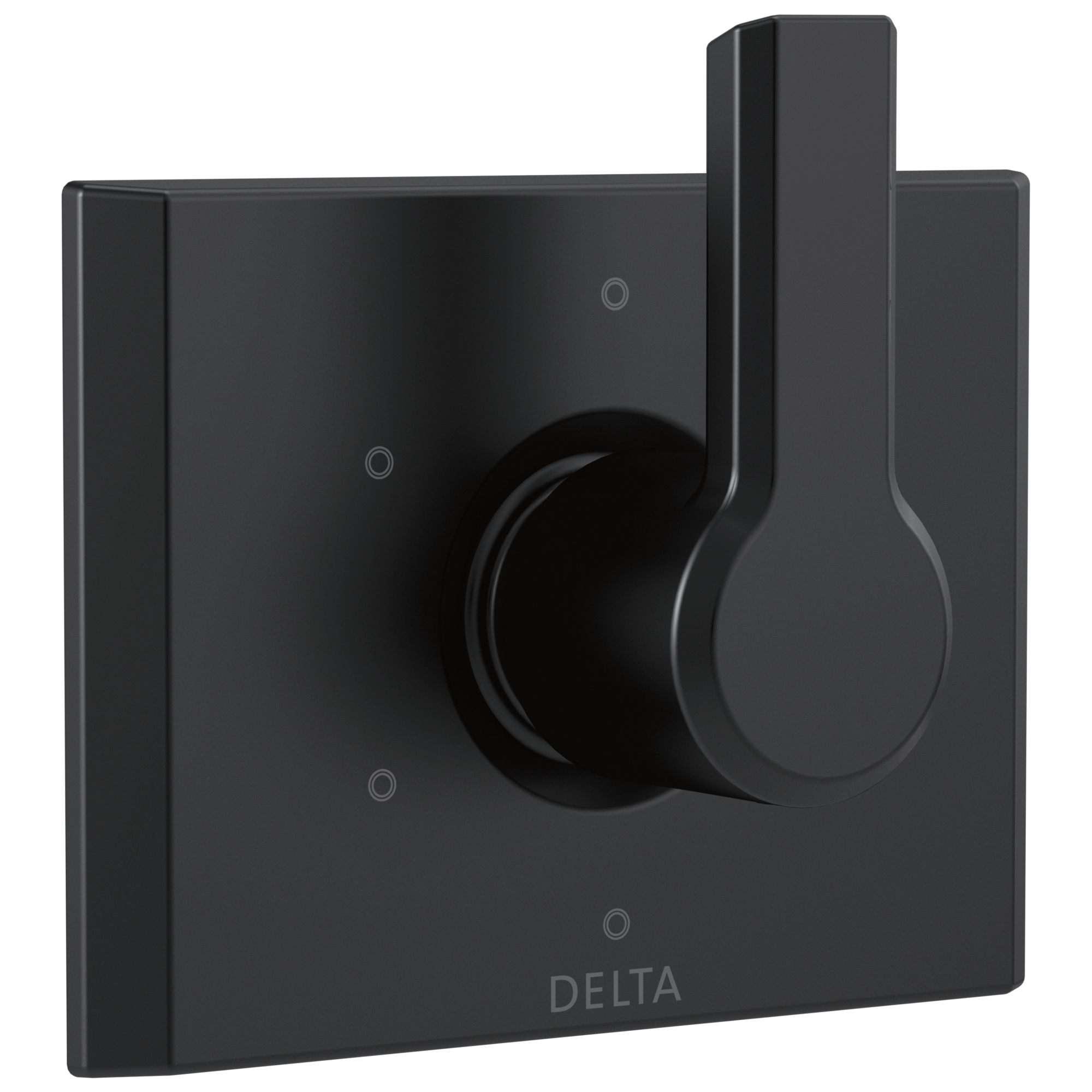 Delta Faucet Pivotale 6-setting 3-port Diverter Trim - - Matte Black