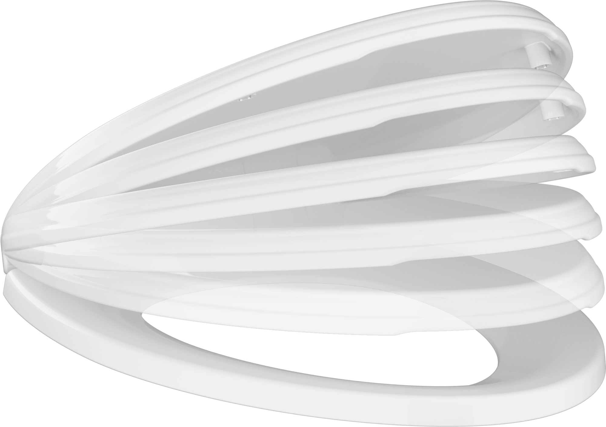 Delta Wycliffe®: Elongated Slow-Close Toilet Seat In White - View #14
