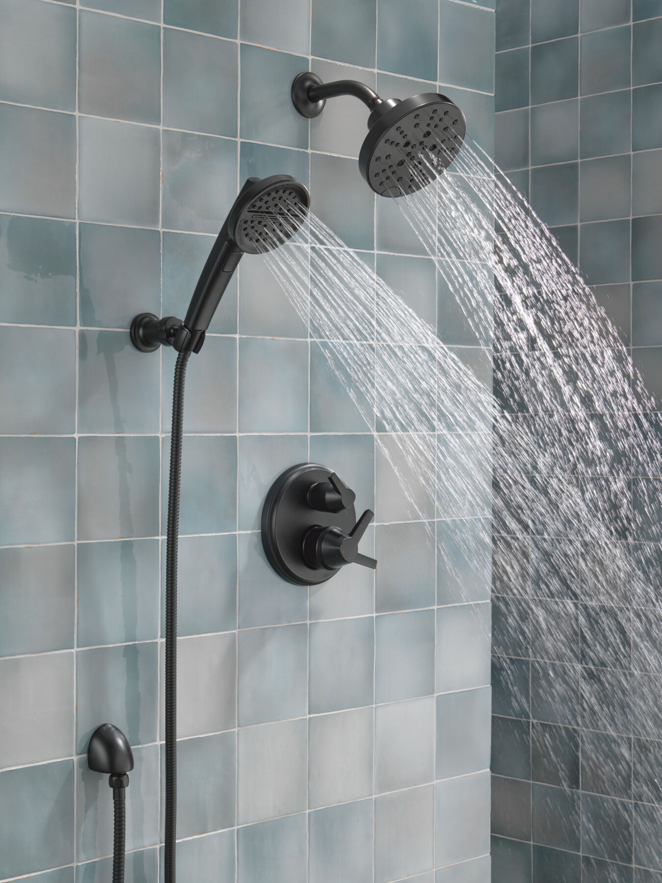 17S Integrated Diverter Trim - 3 Setting in Matte Black T27871-BL 