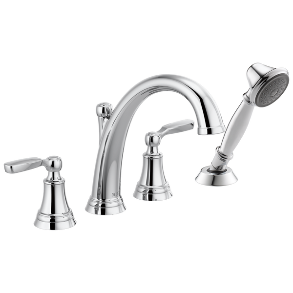 Roman Tub with Handshower Trim in Chrome T4732 | Delta Faucet 
