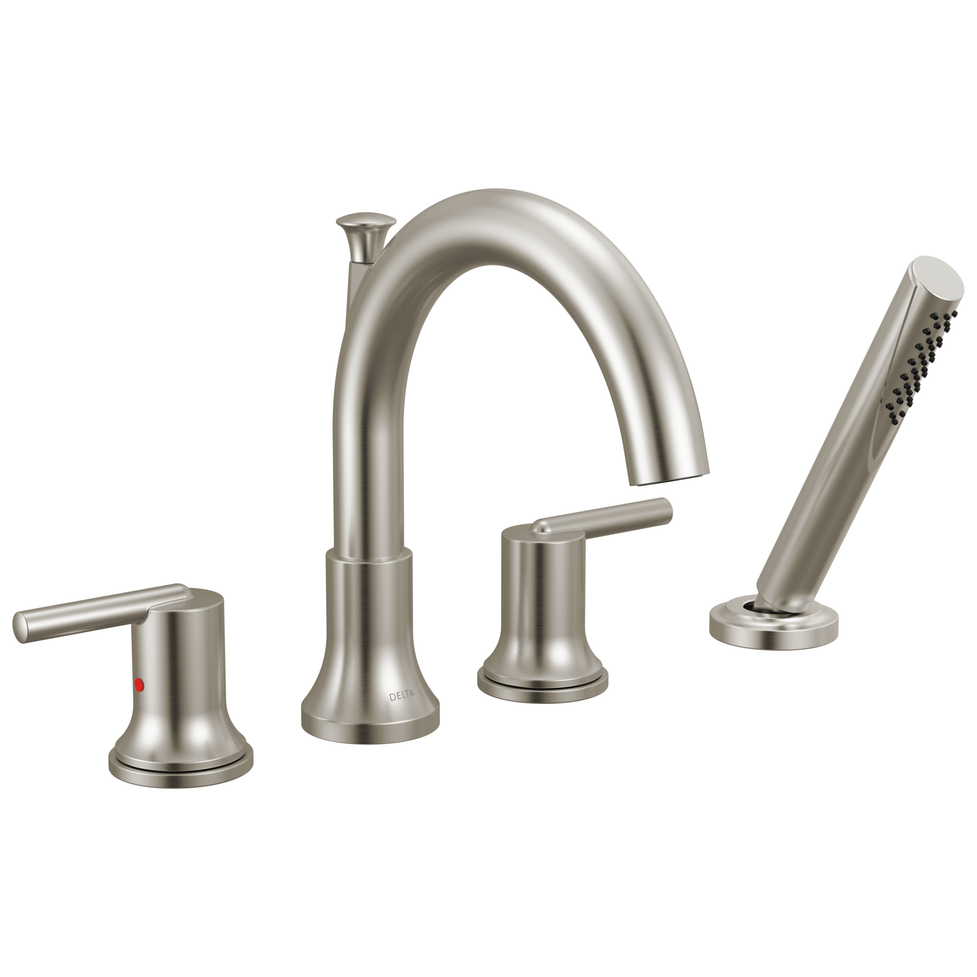 Delta Faucet Trinsic Roman Tub with Hand Shower Trim - Stainless