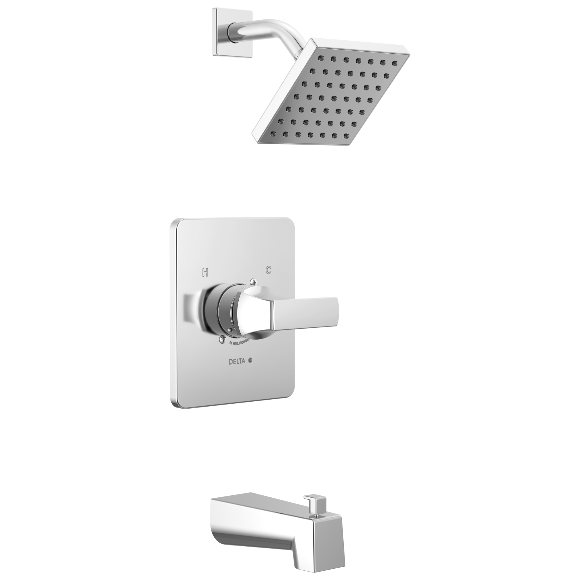 Delta Faucet VelumE Monitor 14 Series Tub & Shower - Chrome