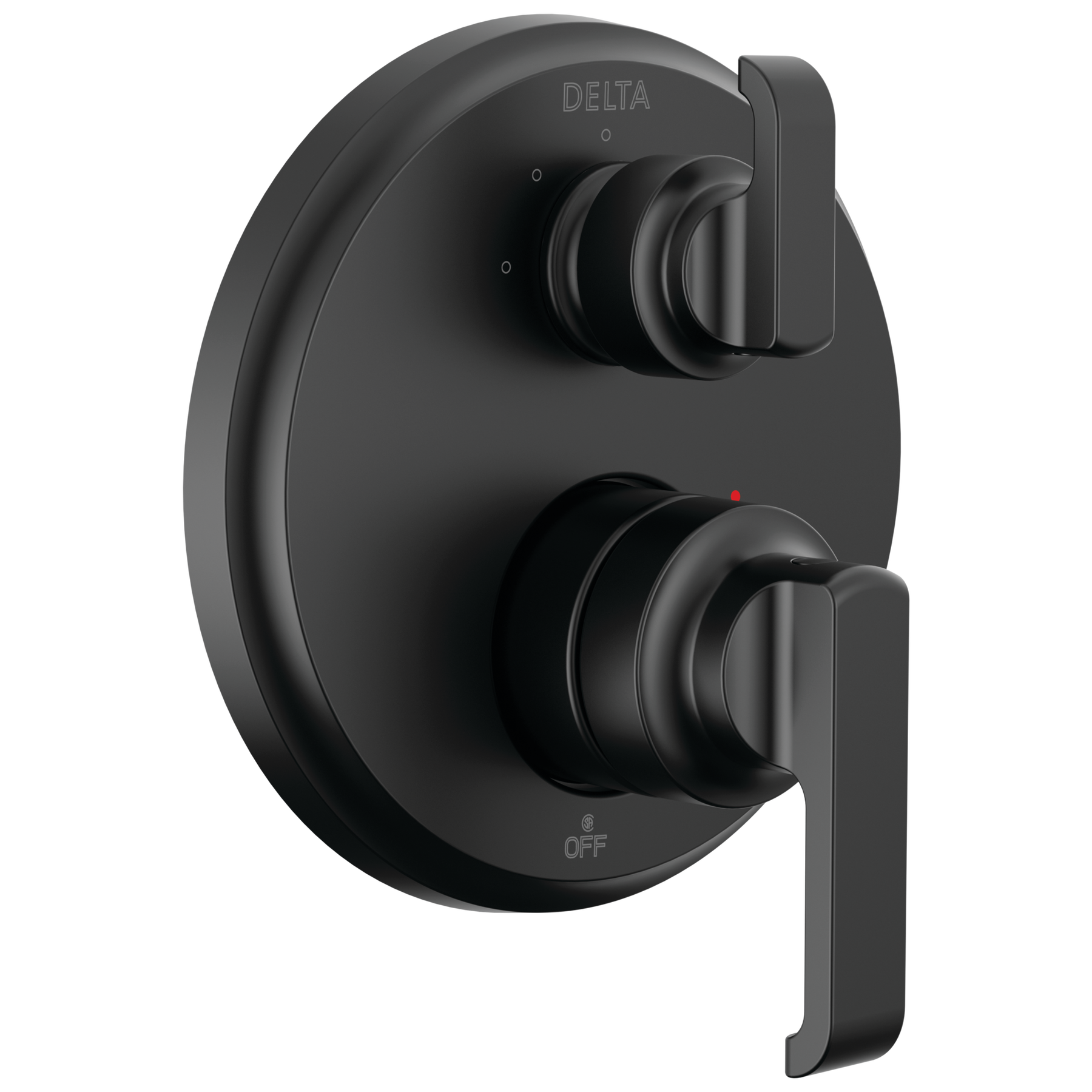 14 Series Integrated Diverter Trim with 3-Setting in Matte Black