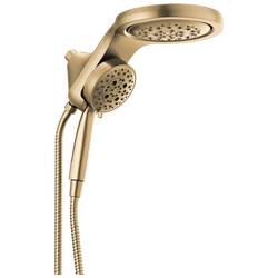 HydroRain® H<sub>2</sub>Okinetic® 5-Setting Two-in-One Shower Head