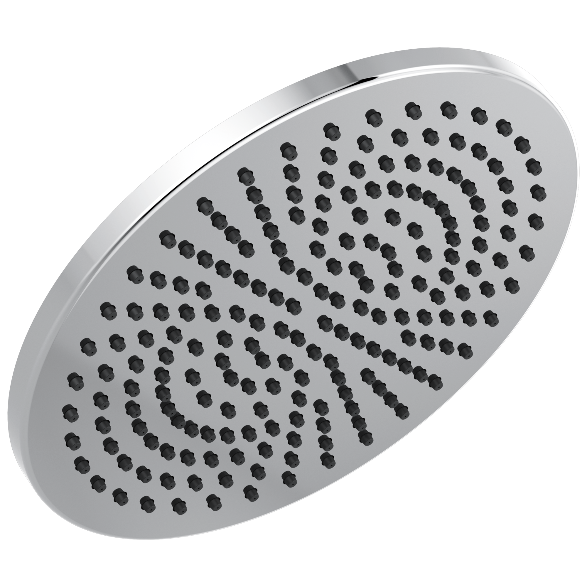 Delta Faucet Universal Showering Components Single-Setting Metal Raincan Shower Head - Lumicoat Chrome