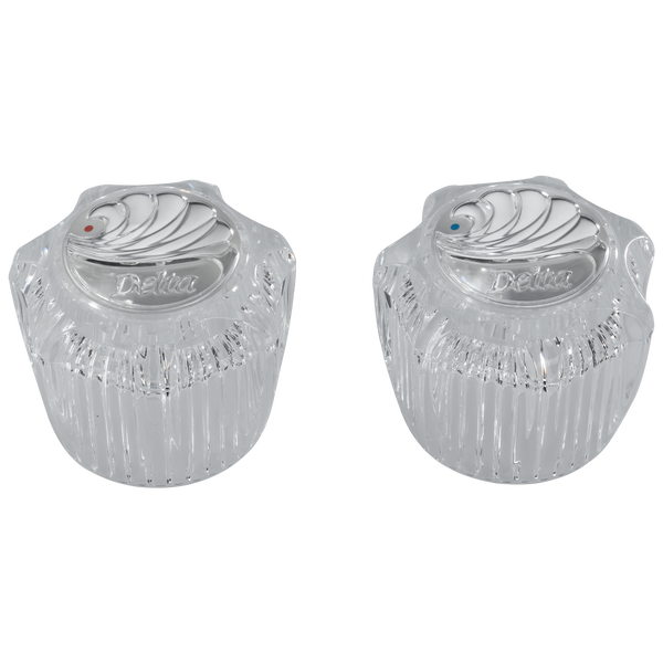 Clear Knob Handle Set RP23498 Delta Faucet