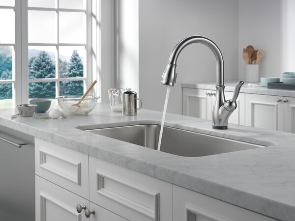 Single Handle Pull-Down Kitchen Faucet with Touch2O® and ShieldSpray®  Technologies