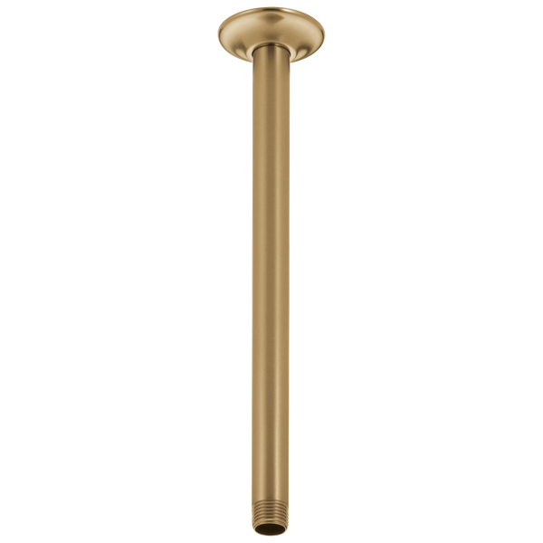 Shower Arm & Flange 14 Ceiling Mount in Champagne Bronze U4998CZ