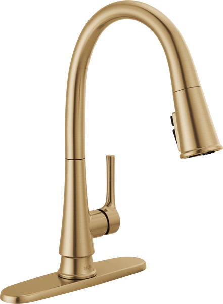 Single Handle Pull-Down Kitchen Faucet with ShieldSpray