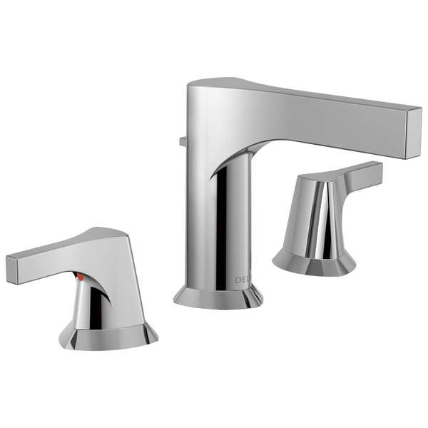Two Handle Widespread Bathroom Faucet in Chrome 3574-MPU-DST