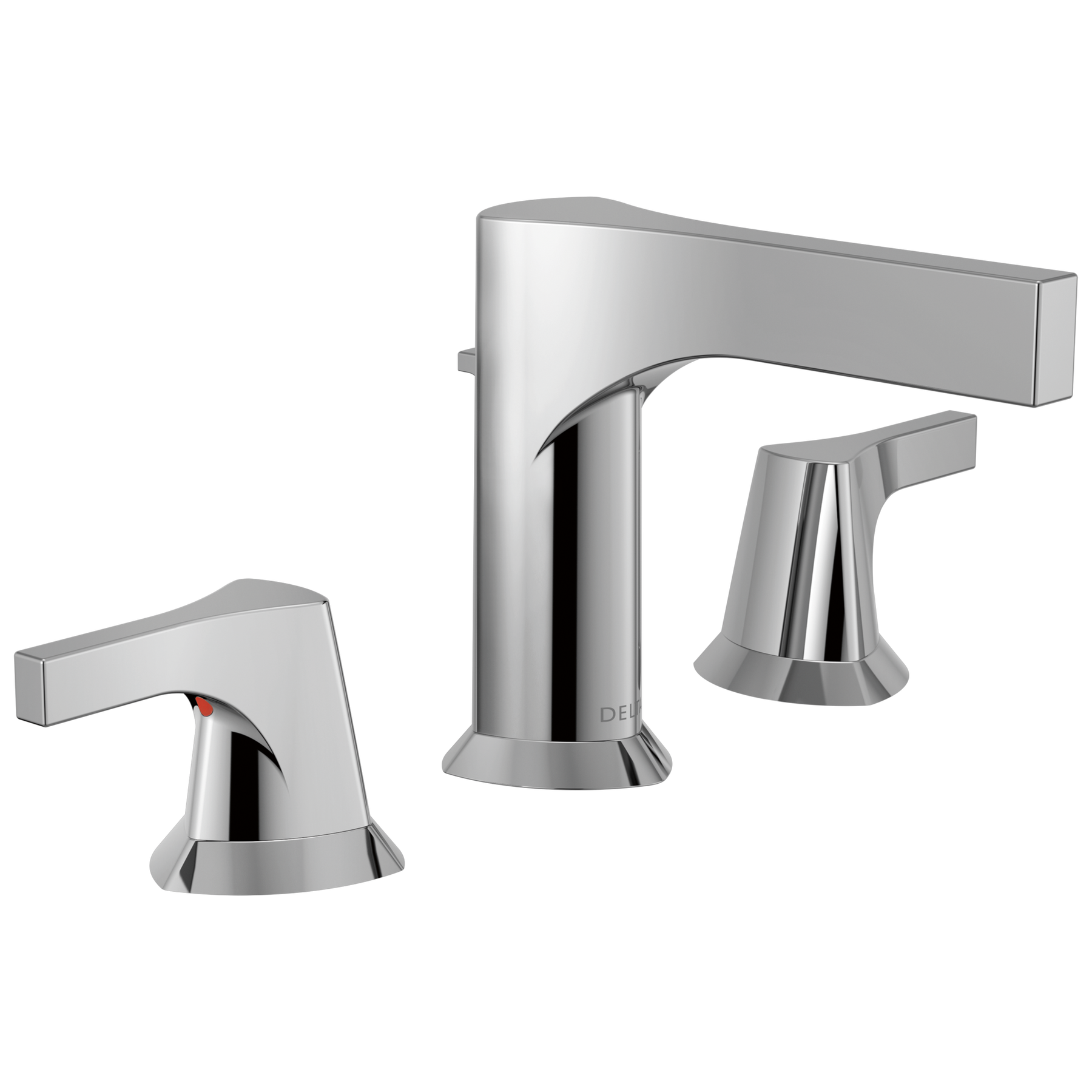Two Handle Widespread Bathroom Faucet in Chrome — image 1
