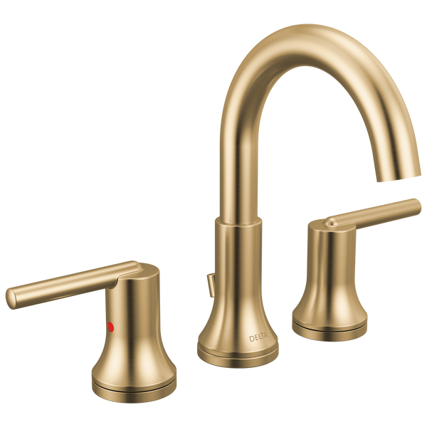 Two Handle Widespread Bathroom Faucet in Champagne Bronze 3559CZMPU