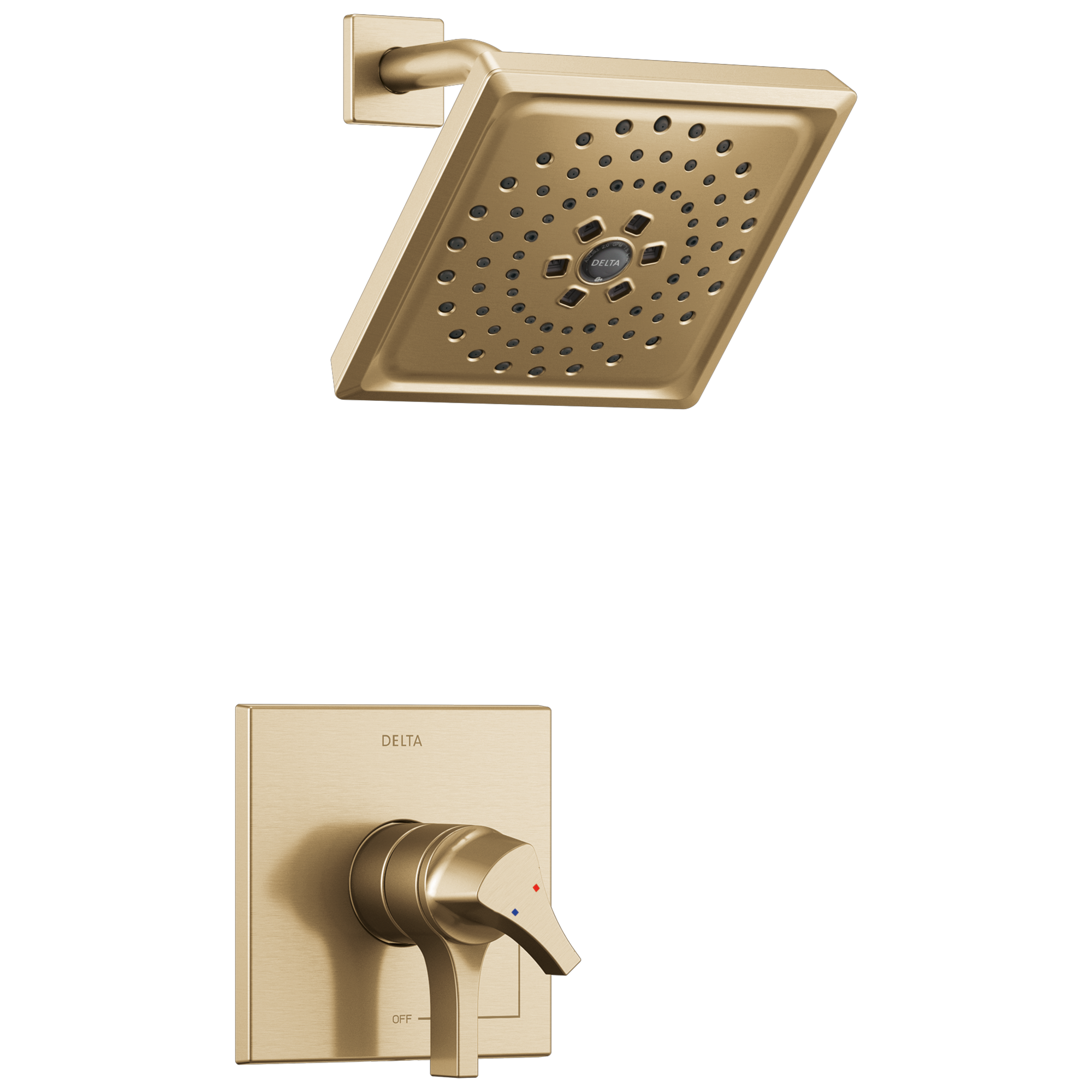 Delta Faucet Zura Monitor 17 Series H2OKineticShower Trim - Champagne Bronze