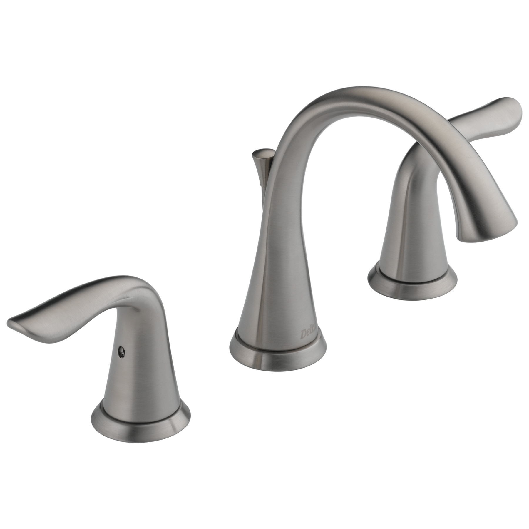 Two Handle Widespread Bathroom Faucet in Stainless 3538LF-SS