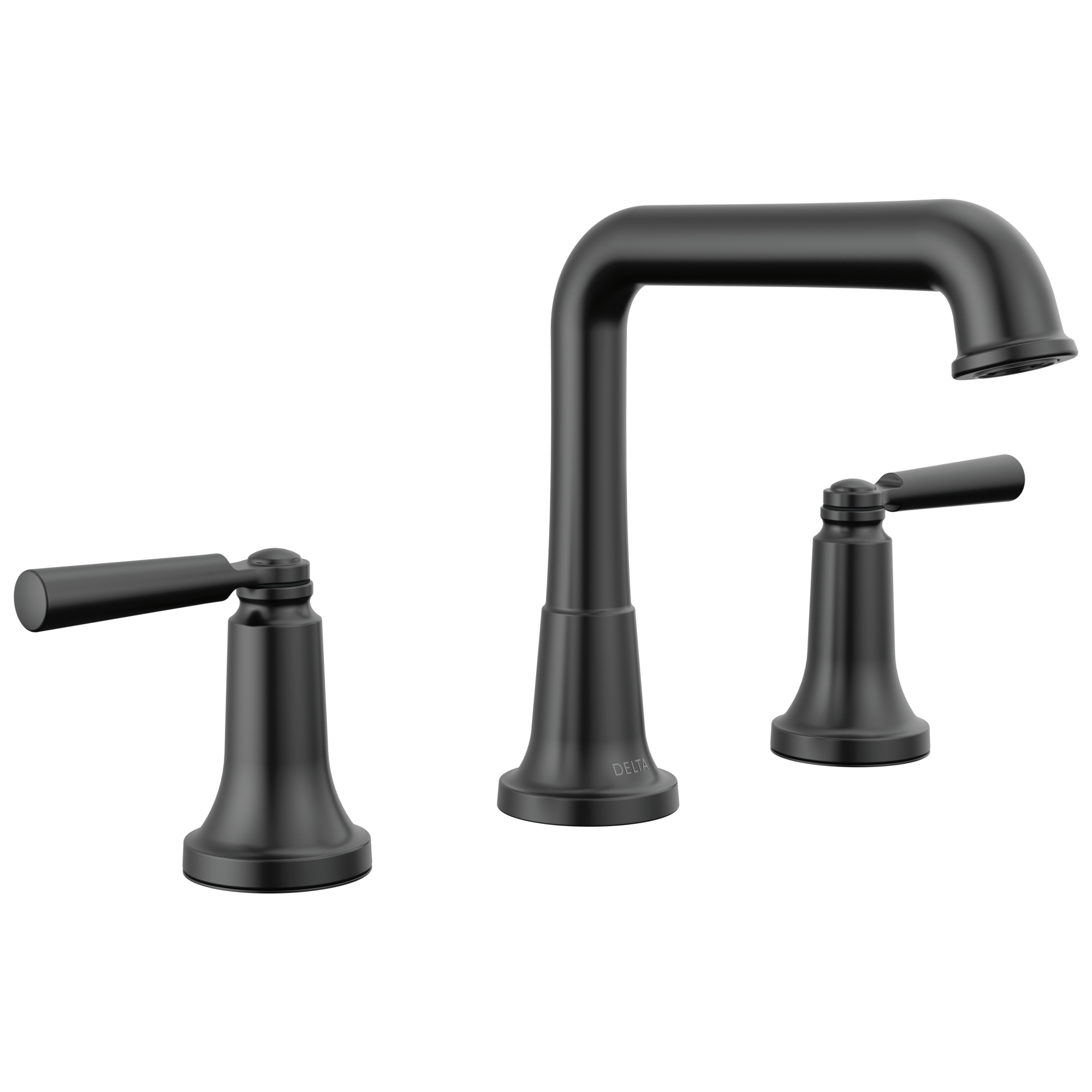 Delta Faucet Saylore Two Handle Widespread Bathroom Faucet - Matte Black