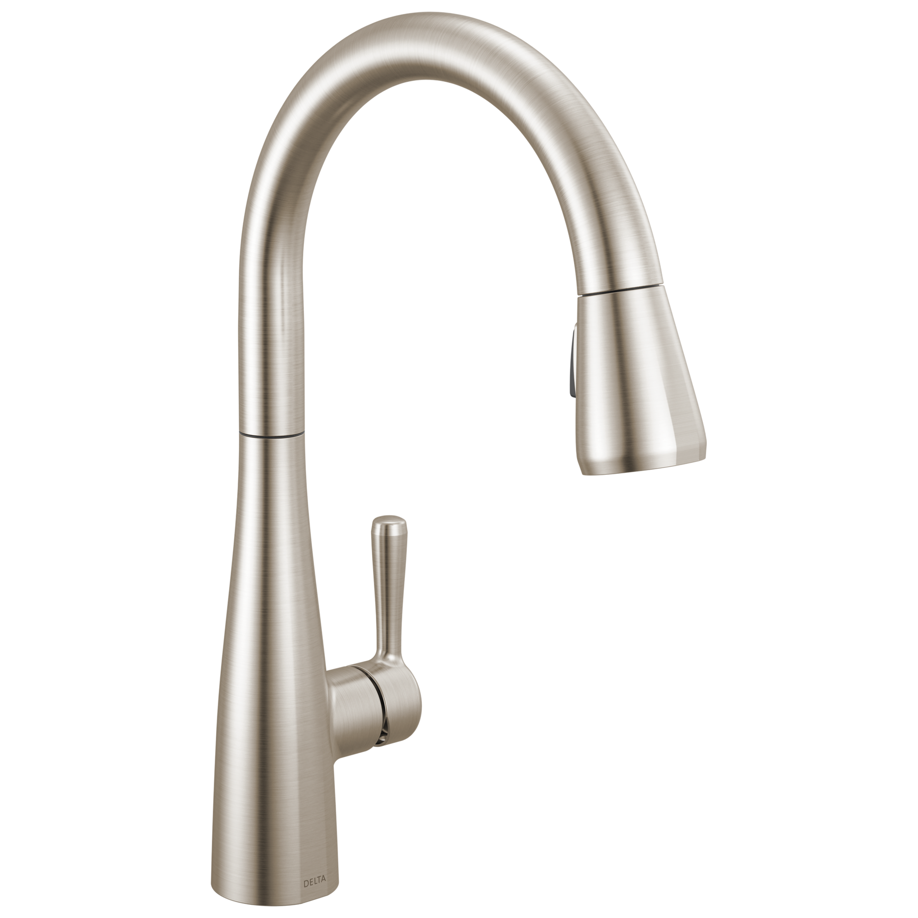 Single Handle Pull-Down Kitchen Faucet in Stainless — image 1
