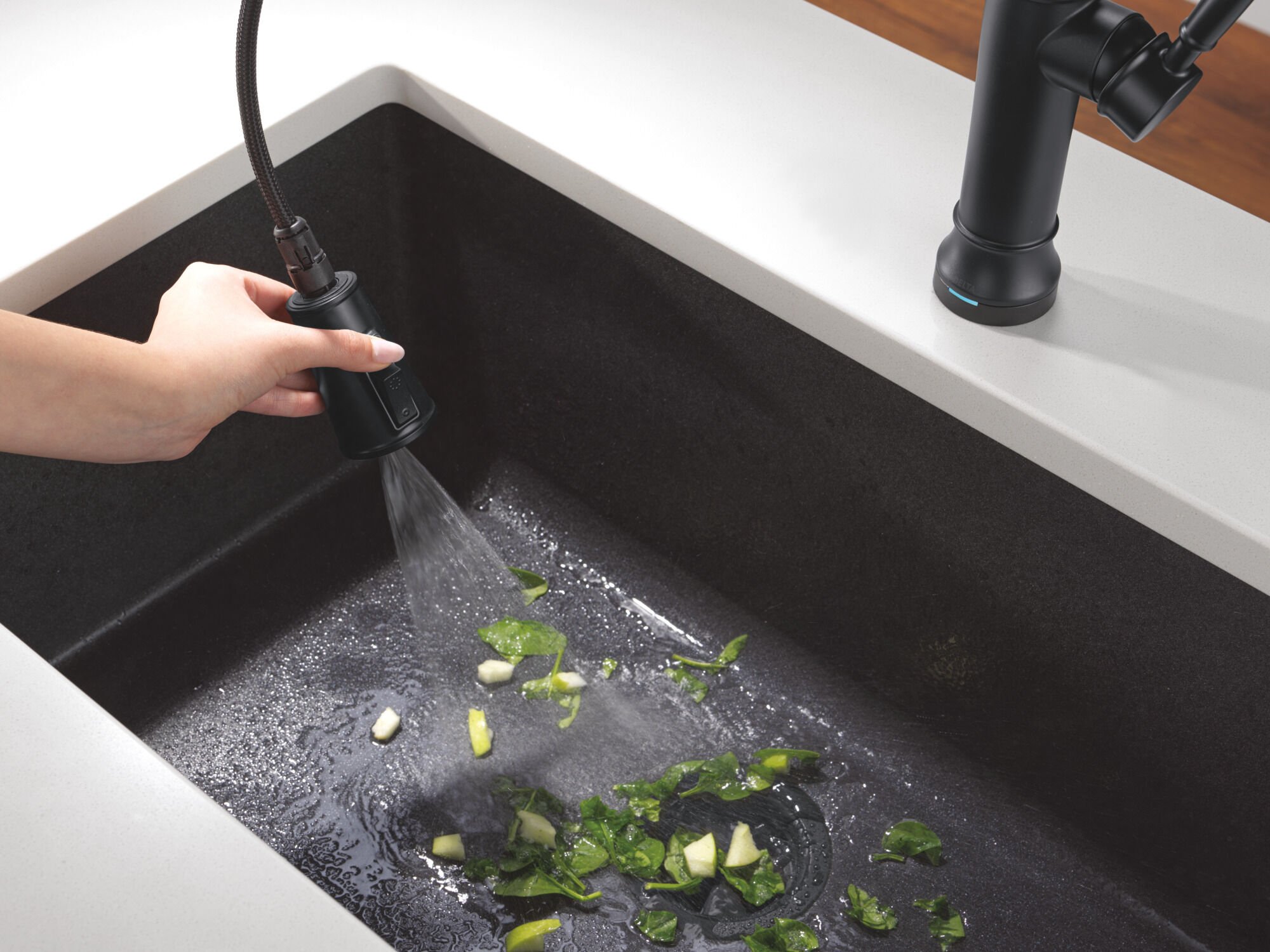 Touch2O® Technology Kitchen Faucet with Touchless Technology in
