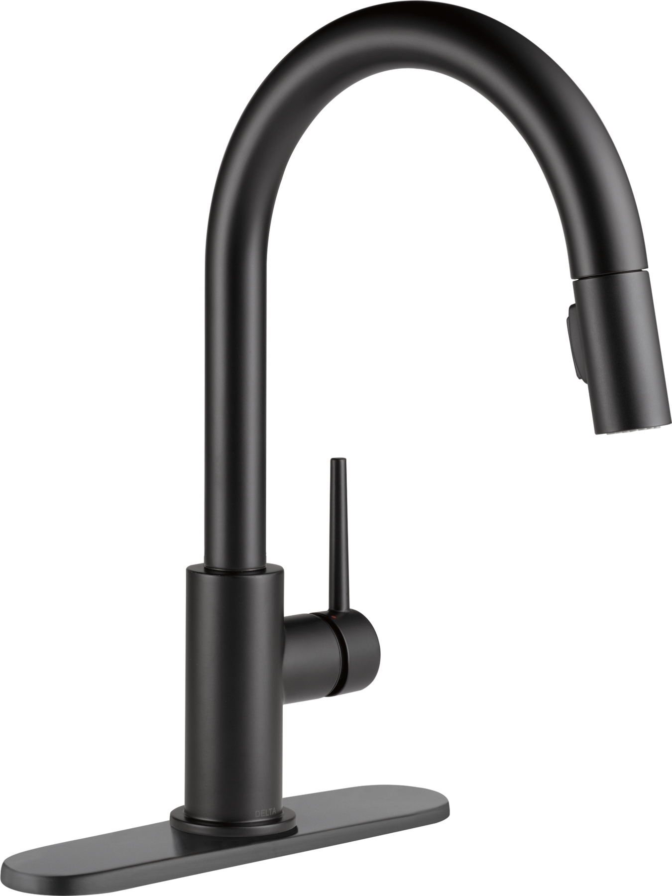 Single Handle Pull-Down Kitchen Limited Swivel in Matte Black 9159