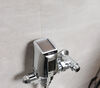Electronic Exposed Urinal Flush Valve with Mechanical Manual Override - Solar Operated